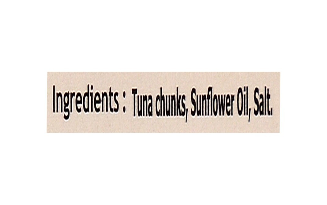 Bluna Tuna Chunks In Sunflower Oil   Tin  425 grams